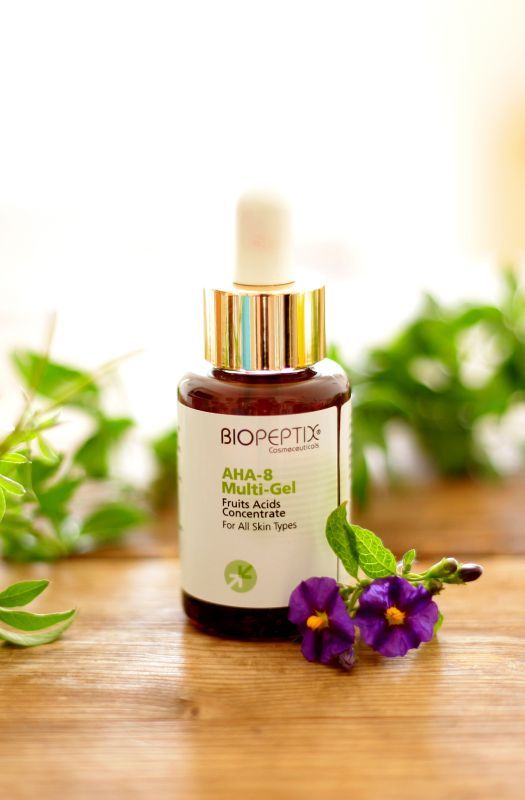 Alternative view of AHA-8 MULTI -GEL סרום אנטי אייגינג