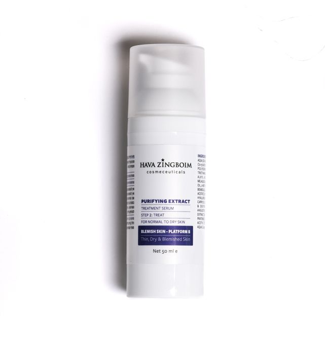 פיוריפינג אקסטרקט לטיפול באקנה - ריקי פיקל - קליניקה לקוסמטיקה פרא רפואית